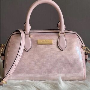 Kate Spade Madison Satin Sequin Small Dolly Duffle NWT